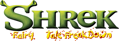 Shrek Fairy Tale Freakdown logo for GameBoy Color